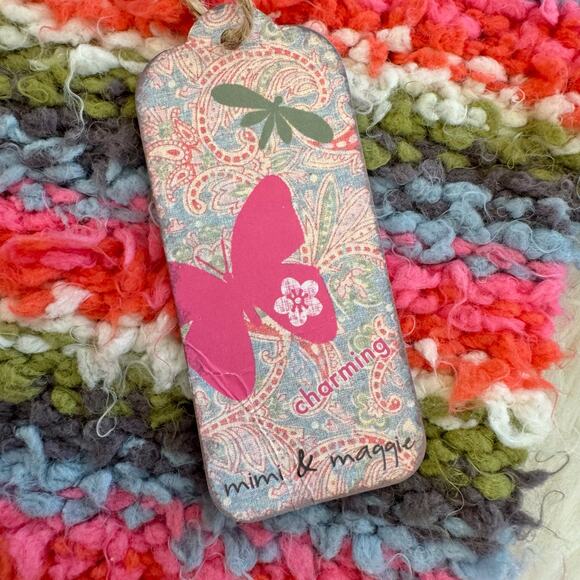 Mimi & Maggie Button Down Rainbow Stripe Fluffy Cardigan Sweater 2T NWT - Picture 5 of 10